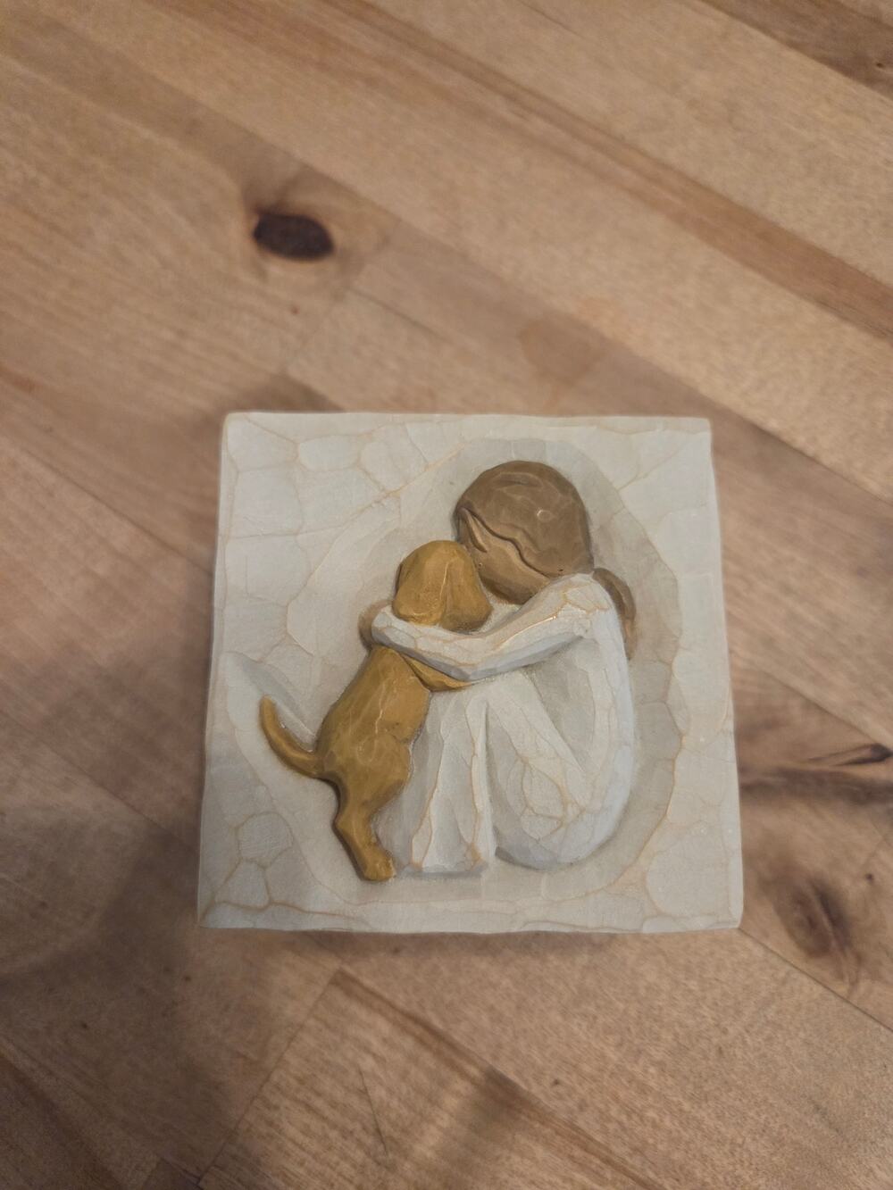 Vintage 2003 Willow Tree "True" Keepsake Box by Susan Lordi Demdaco - Ex Con